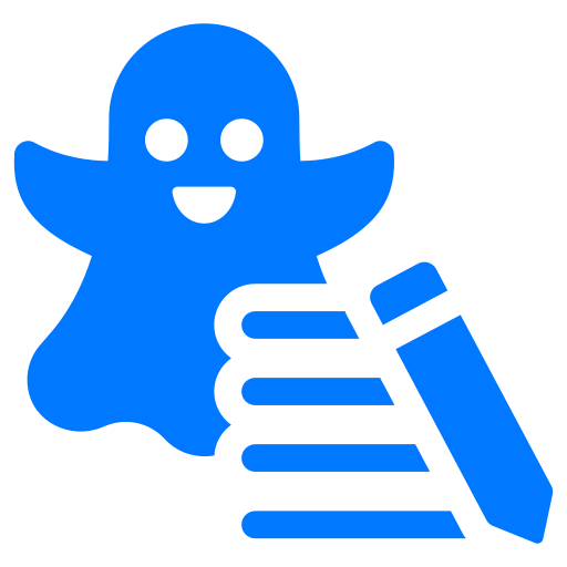 content ghostwriting icon